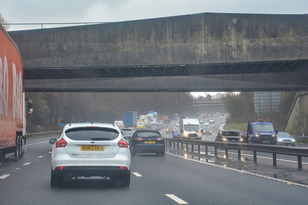 Borough of Fareham : M27 Motorway