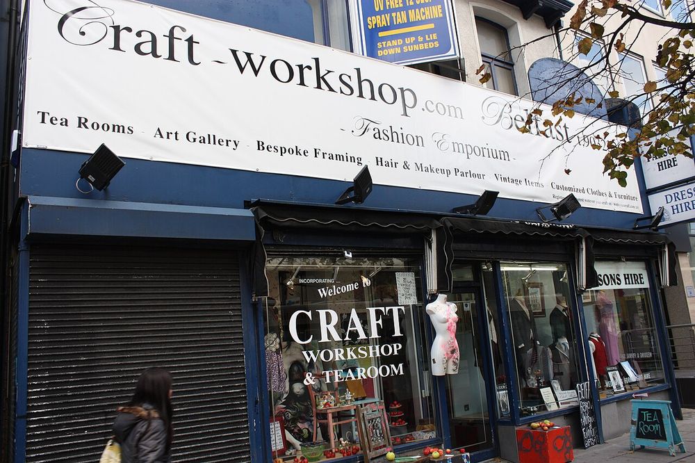 Craft Workshop, Wellington Place, Belfast, Northern Ireland, October 2010