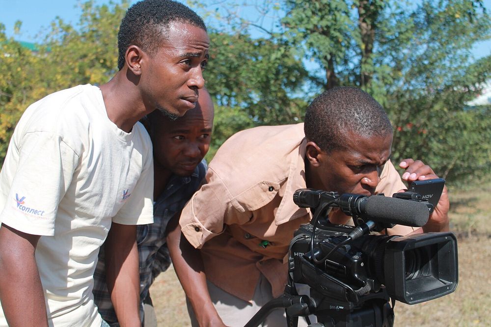 This is an image of "African people at work" from